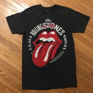Rolling Stones 50 years t-shirt
